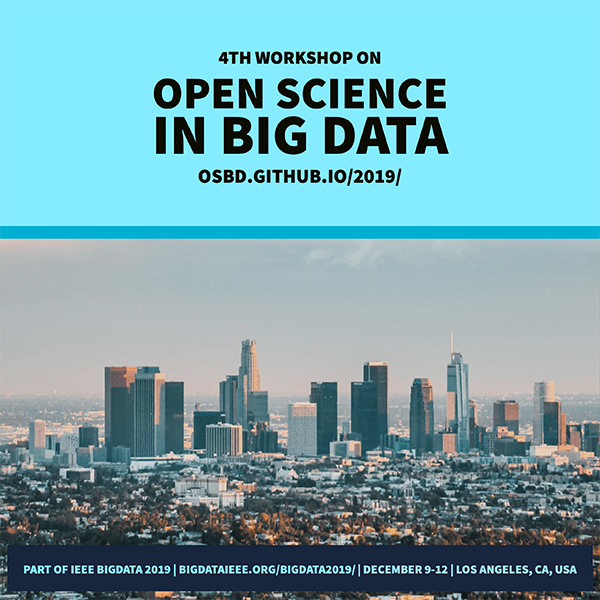 Image for article: 2019 Open Science in Big Data (OSBD) Workshop